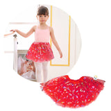 Tutú Plumas Niñas Colores Falda Ballet Disfraz OF357