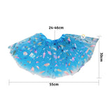 Tutú Plumas Niñas Colores Falda Ballet Disfraz OF357