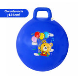 Pelota Saltarina Inflable Agarradera juguete Montable Infantil GM2201