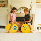 Pelota Saltarina Inflable Agarradera juguete Montable Infantil GM2201