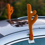 Cachitos y Nariz Reno Navidad Para Carro Disfraz Resisten Agua C2025