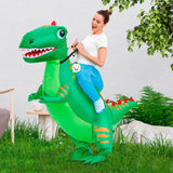 Disfraz De Dinosaurio T-rex Inflable Montable Adulto y Niño Halloween C2012