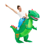 Disfraz De Dinosaurio T-rex Inflable Montable Adulto y Niño Halloween C2012