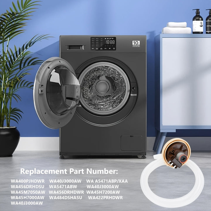 Interruptor y Sensor de Nivel de Agua para Lavadora 1x PFCKE DC96-01703C - Reemplazo Directo para PD00002248, 2705318, AP5581361, PS4217081, EAP4217081 - Compatible con WA400PJHDWR, WA40J3000AW, WA45K7600AW & Más - Fácil Instalación, No Necesita Batería,