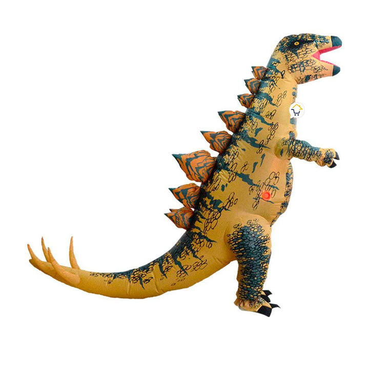 Disfraz Dinosaurio Estegosaurio Gigante Inflable Adulto DNESTEGO