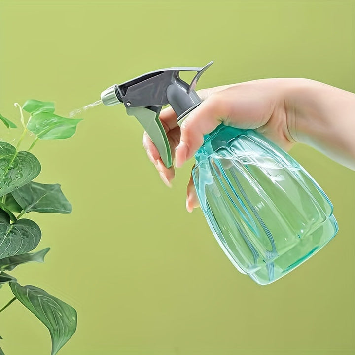 Regadera de Plástico con Boquilla Ajustable de 1 Pieza, Pulverizador Manual de Presión para Jardinería y Desinfección, Generador de Niebla Pequeño para Limpieza del Hogar y Cuidado de Plantas, Herramienta de Limpieza para el Hogar|Diseño Moderno de Pulve