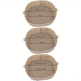 3 paquetes de revestimientos de silicona para freidoras de aire - 18,01 cm, alfombrillas reutilizables antiadherentes para cestas, bandejas de silicona de grado alimenticio, utensilios de cocina para freír con aire, hornear, accesorios para horno