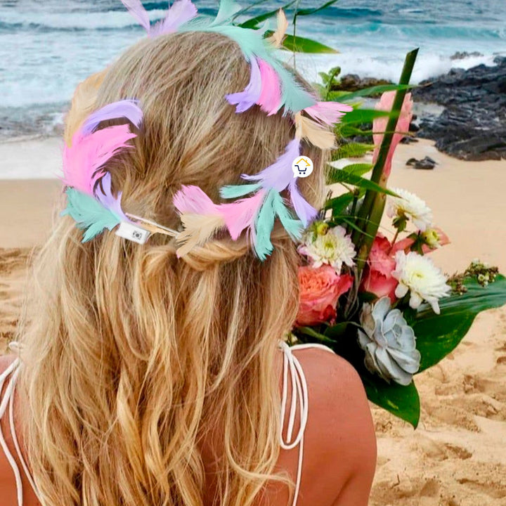 Corona Plumas Aureola Ángel Halo Luz Led Disfraz TRS183