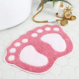 Alfombra de Ducha - Absorbente, Antideslizante, Lavable en Máquina, Suave de Microfibra para la Ducha y Sala de Lectura