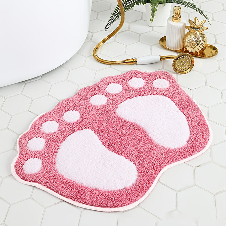 Alfombra de Ducha - Absorbente, Antideslizante, Lavable en Máquina, Suave de Microfibra para la Ducha y Sala de Lectura