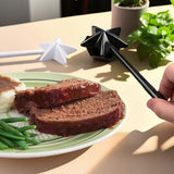 2pcs Varitas Mágicas Salero y Pimentero - Recargables, Dispensador de Especias con Agujeros para Vertido Fácil - Perfecto para Decoración de Cocina y Comedor (Negro+Blanco)