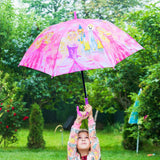 Sombrilla Paraguas Automático Infantil Princesas Silbato SPA01