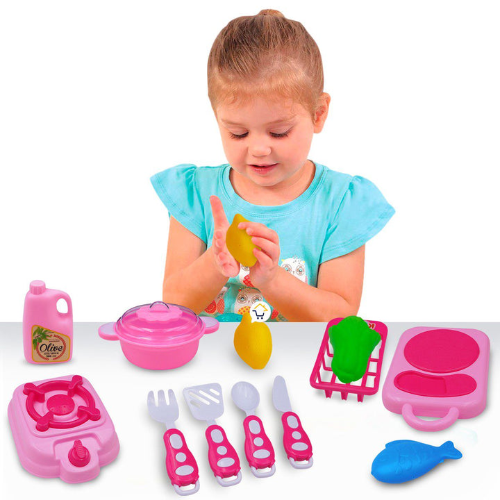 Cocina Accesorios Chef Juguete Didáctico Infantil 11855