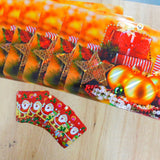 Mantel Individual Portavasos Navideño x6 Mesa Decorativo FM381