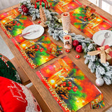 Mantel Individual Portavasos Navideño x6 Mesa Decorativo FM381