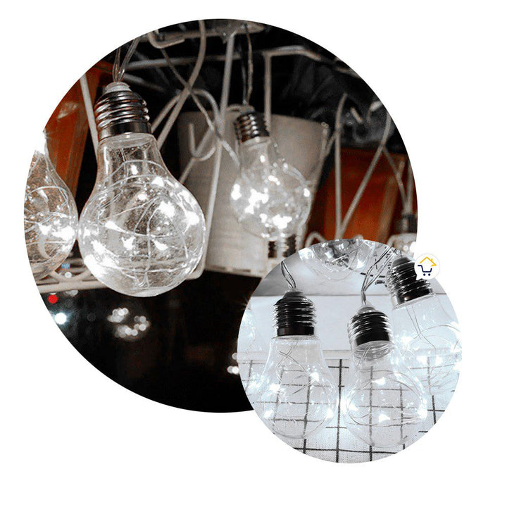 Extensión Bombillos X10 Decoración Navidad Micro Led Luces TX50Q-W