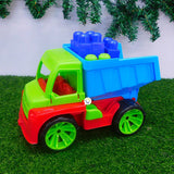 Camión Volqueta Construcción Volco Con bloques Armables Niños PF720