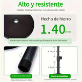 [Micrófono Soporte Ajustable de Hierro] Soporte de Micrófono de Hierro Ajustable de Alta Resistencia 1ud - Portátil para Transmisión, Conferencia, Transmisión en Vivo, Reunión - Negro