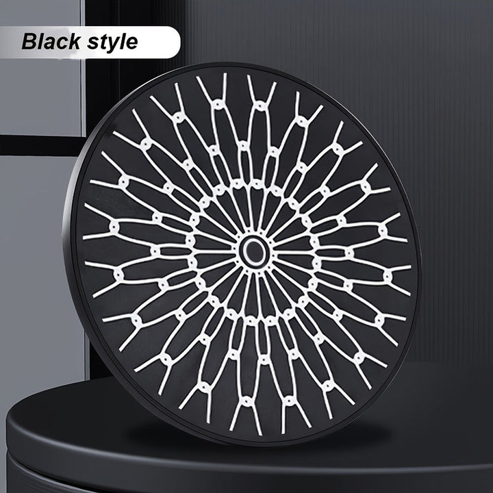 1 unidad de cabezal de ducha de lluvia de alta presión de 6 pulgadas, rociador redondo grande con control de temperatura ajustable, lujoso para una experiencia de ducha esponjosa tipo loto, ideal para renovar el baño