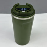 Termo Café Mug Con Indicador De Temperatura Acero Inoxidable 510ml NG0070