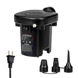 Inflador Electrico 3 Boquillas Vacaciones Camping GR