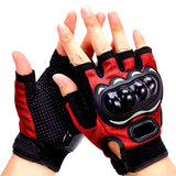 Guantes Moto Medio Dedo Ciclismo Motociclista AE322