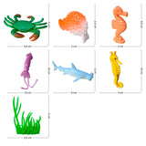 Animales Acuáticos de Juguete x19 Niños 2887-9