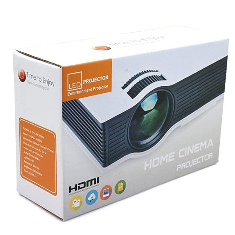 Proyector De Video Led Con Entrada HDMI Y USB 0163