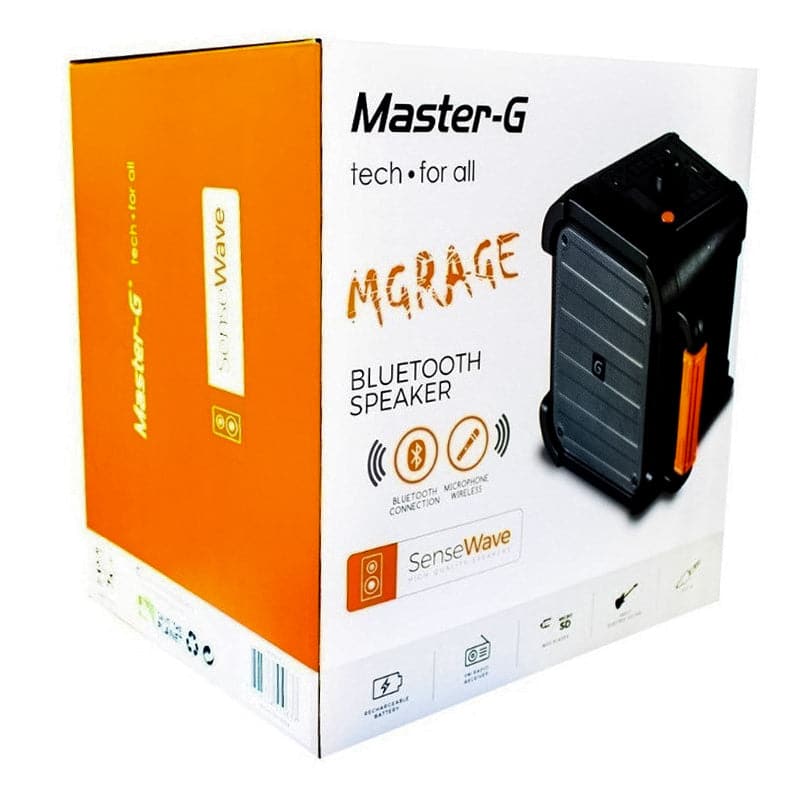 Parlante Portátil Karaoke Con Micrófono Mgrage Master G 510637