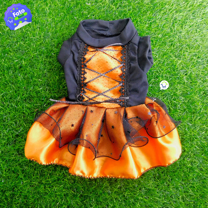 Disfraz Bruja Para Perro Gato Mascotas  Halloween GD01BRUJN