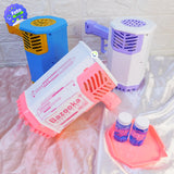 Lanzador De Burbujas Eléctrica Infantil Juguete Burbujero PB475