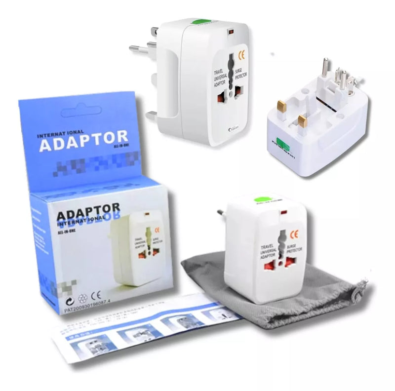 Adaptador De Enchufe Americano Universal Europeo Corriente