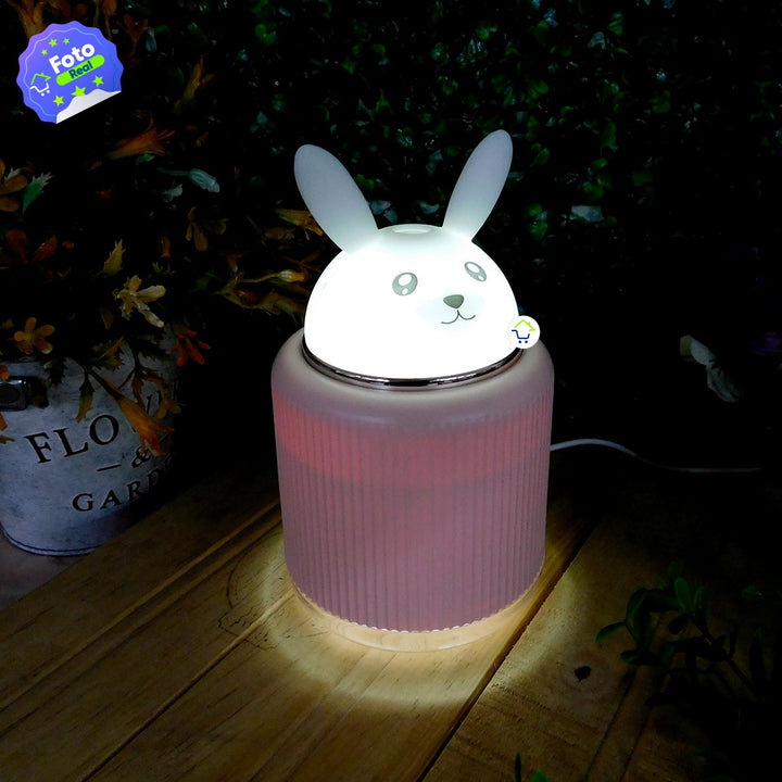 Mini Humidificador USB Animales Luz LED Difusor JSQ068