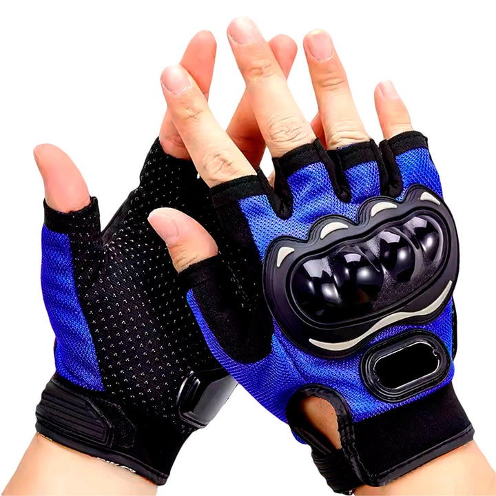 Guantes Moto Medio Dedo Ciclismo Motociclista AE322