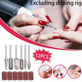 Juego de Herramientas de Taladro para Grabado de Motores Eléctricos, Juego de Herramientas de Taladro para Arte de Uñas, Juego de Herramientas para Máquina de Arte de Uñas