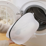 Bolsa de Lavado Resistente para Zapatos con Malla Reforzada y Cierre Seguro - Gris-Amarillo, Ideal para Zapatillas, Joyería, Ropa Delicada - Apta para Lavadora y Secadora, Diseño Portátil, Poliéster Duradero, Uso en Casa o Viaje