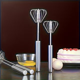 1 pieza de mezclador portátil inalámbrico - 4 velocidades, batidor de huevos de metal, adecuado para hornear y cocinar, herramientas portátiles para calentar crema, harina y huevos, accesorio de cocina esencial, mango ergonómico, diseño compacto y resist