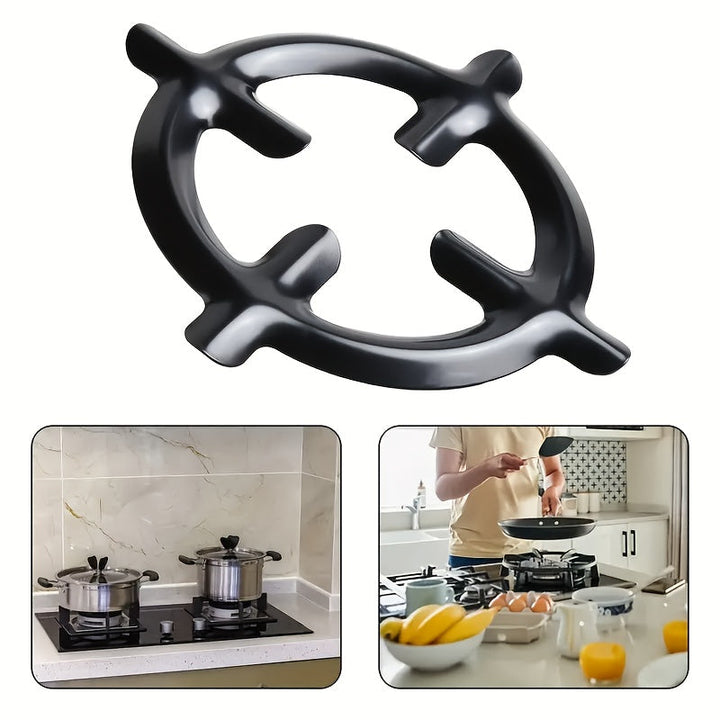 2 piezas de soportes de cubierta de horno de metal de alta resistencia con agarre antideslizante y ajuste seguro para teteras, tazas de café, teteras - Ideal para hogares, restaurantes, cafeterías, hornos para teteras, soporte de cubierta de tetera, aspe