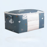 Conjunto de Bolsas de Almacenamiento Plegables Multiusos de 1 Pieza con Asas, Gran Capacidad, Organizador Resistente al Polvo y la Humedad para Mantas, Ropa de Cama y Mudanzas - Sin Aroma, Sin Batería, Funcionamiento Sin Electricidad, Caja, Armario, Esta