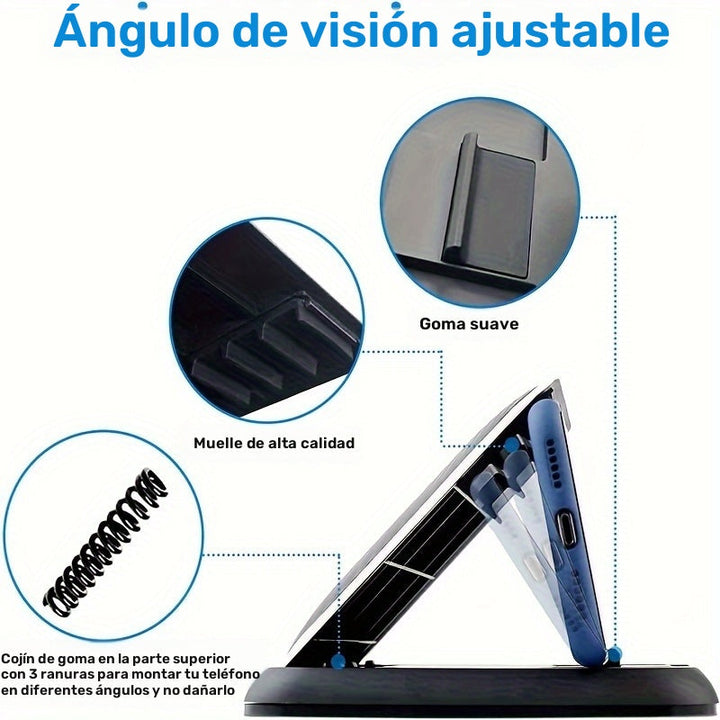 Soporte de Silicona para Teléfono Móvil en Coche, Panel Central de Control Adhesivo Absorbente Antideslizante, Sombra Universal para Asiento de Navegación AR