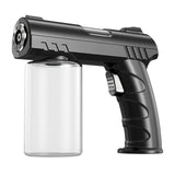 Atomizador Portátil de Luz Azul Nano | Recargable USB 1200mAh | Boquilla Anti-Atasco, Empuñadura Ergonómica para Hogar/Oficina/Jardín y Cuidado de Plantas