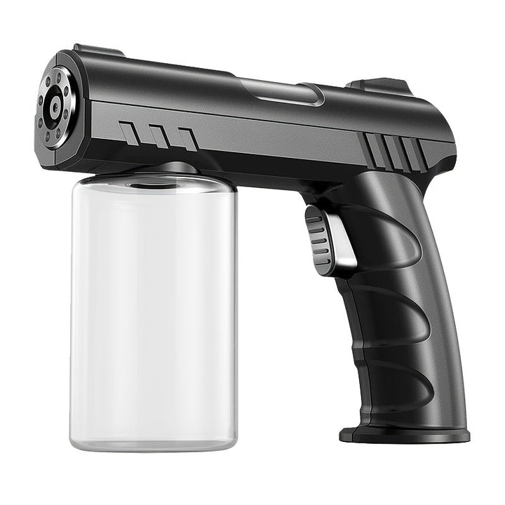 Atomizador Portátil de Luz Azul Nano | Recargable USB 1200mAh | Boquilla Anti-Atasco, Empuñadura Ergonómica para Hogar/Oficina/Jardín y Cuidado de Plantas