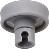 Pack de 4/8 Ruedas de Repuesto para Estante de Lavavajillas - Ruedas Inferiores de Plástico Duradero y Rodante Suave Negras para Reparación de Estantes (WD12X10231, 1263942, AP3994981, PS1481883), Accesorios para Electrodomésticos, Textura Estriada Antid