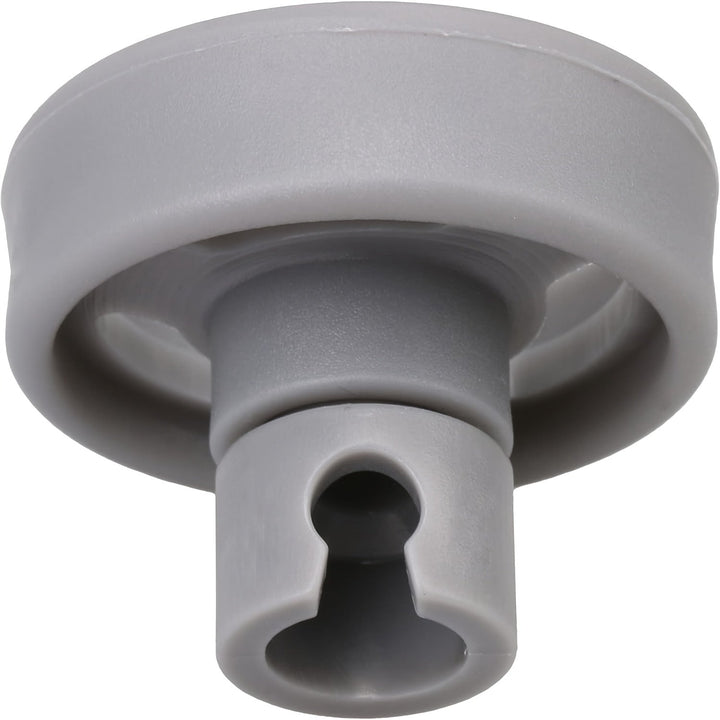 Pack de 4/8 Ruedas de Repuesto para Estante de Lavavajillas - Ruedas Inferiores de Plástico Duradero y Rodante Suave Negras para Reparación de Estantes (WD12X10231, 1263942, AP3994981, PS1481883), Accesorios para Electrodomésticos, Textura Estriada Antid