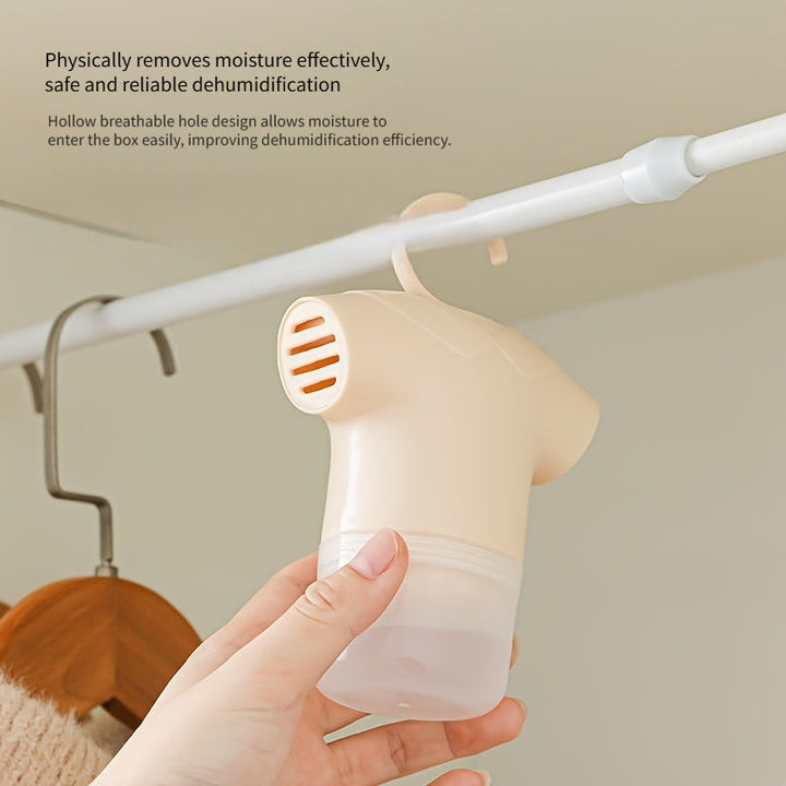 Caja de deshumidificación colgante para armario, absorción rápida, eliminación de olores, eliminación de moho y humedad, material de polipropileno, para dormitorios y escenarios variados, eliminación de olores | Caja colgante | Diseño portátil