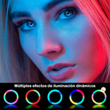 Mini Aro De Luz Led RGB Celular Portable Selfie RG01