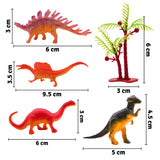 Set Figuras Dinosaurios X8 Juguete Didáctico Colección Niños GM1911-121
