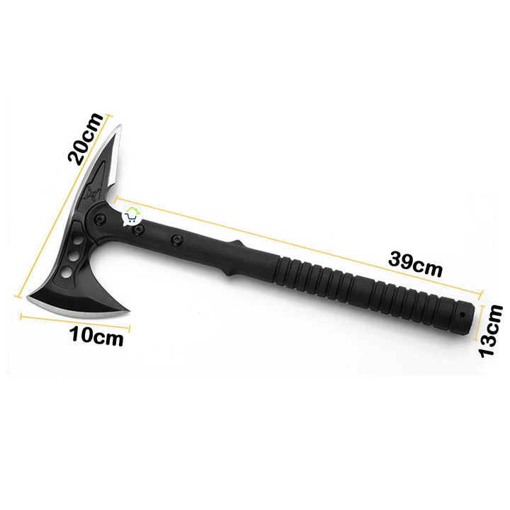 Hacha Táctica Camping Acero Inoxidable Resistente Funda FT001