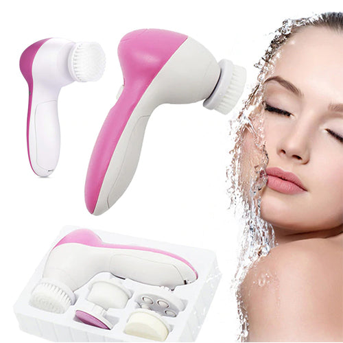 5 In 1 Beauty Care Brush Massager Scrubberel