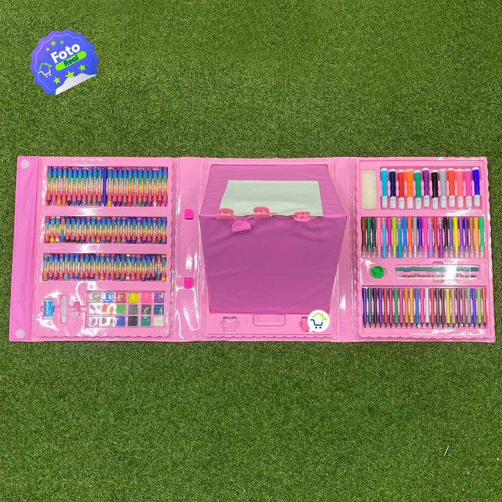 Set Dibujo 208 Piezas Arte Niños y Jóvenes TJOY00301BU